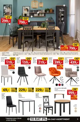BLACK FRIDAY - gazetka promocyjna Black Red White | Black Weeks do -55% na setki mebli i dodatków. od czwartku 30.10 do niedzieli 16.11 - strona 3