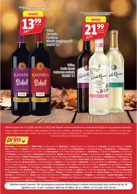 Prim Market - gazetka promocyjna Oferta alkoholowa  do niedzieli 30.11 - strona 8