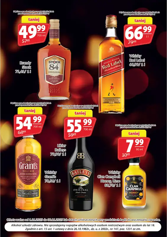 Prim Market - gazetka promocyjna Oferta alkoholowa  do niedzieli 30.11 - strona 5