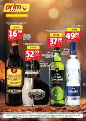 Prim Market - gazetka promocyjna Oferta alkoholowa  do niedzieli 30.11