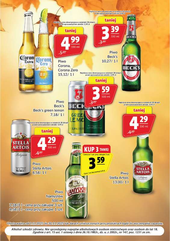 Prim Market - gazetka promocyjna Oferta alkoholowa  do niedzieli 30.11 - strona 6