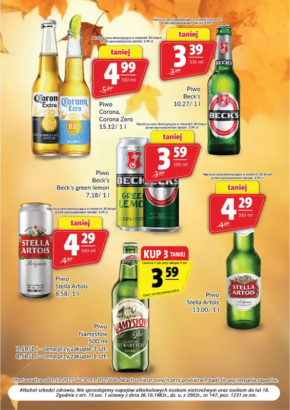 Prim Market - gazetka promocyjna Oferta alkoholowa  do niedzieli 30.11 - strona 6