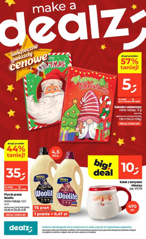 Dealz - gazetka promocyjna Make a Dealz! od czwartku 06.11 do środy 12.11