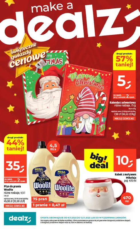 Dealz - gazetka promocyjna Make a Dealz! od czwartku 06.11 do środy 12.11