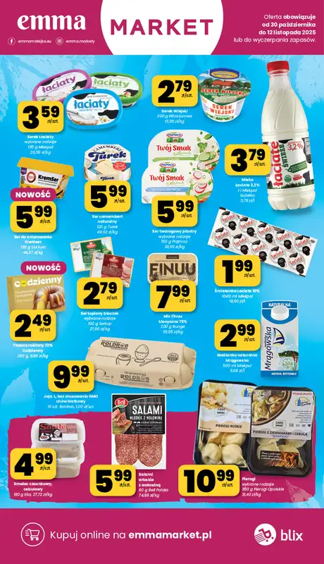 emma MARKET - gazetka promocyjna Gazetka od czwartku 30.10 do środy 12.11 - strona 7