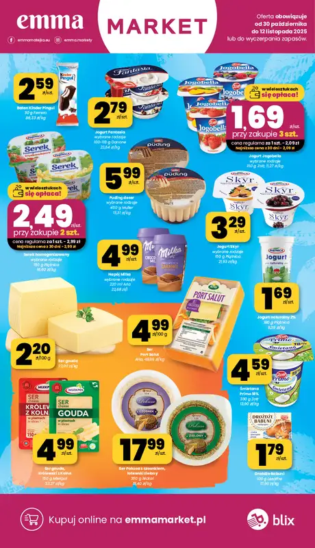emma MARKET - gazetka promocyjna Gazetka od czwartku 30.10 do środy 12.11 - strona 8
