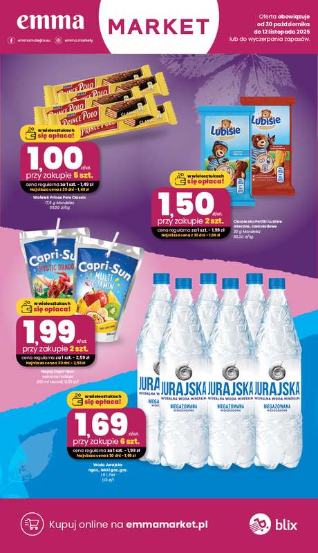 emma MARKET - gazetka promocyjna Gazetka od czwartku 30.10 do środy 12.11 - strona 5