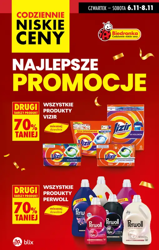 Biedronka - gazetka promocyjna Najlepsze promocje!  