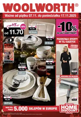 Woolworth - gazetka promocyjna Gazetka od piątku 07.11 do poniedziałku 17.11