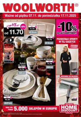 Woolworth - gazetka promocyjna Gazetka od piątku 07.11 do poniedziałku 17.11
