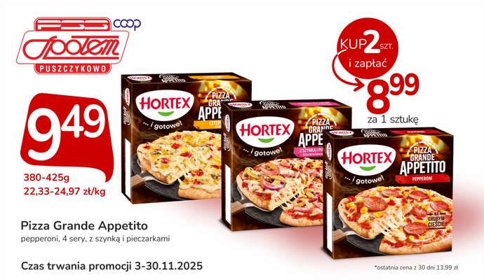 Społem - Blisko i Korzystnie - gazetka promocyjna Plakat promocyjny PSS Puszczykowo od czwartku 06.11 do niedzieli 30.11