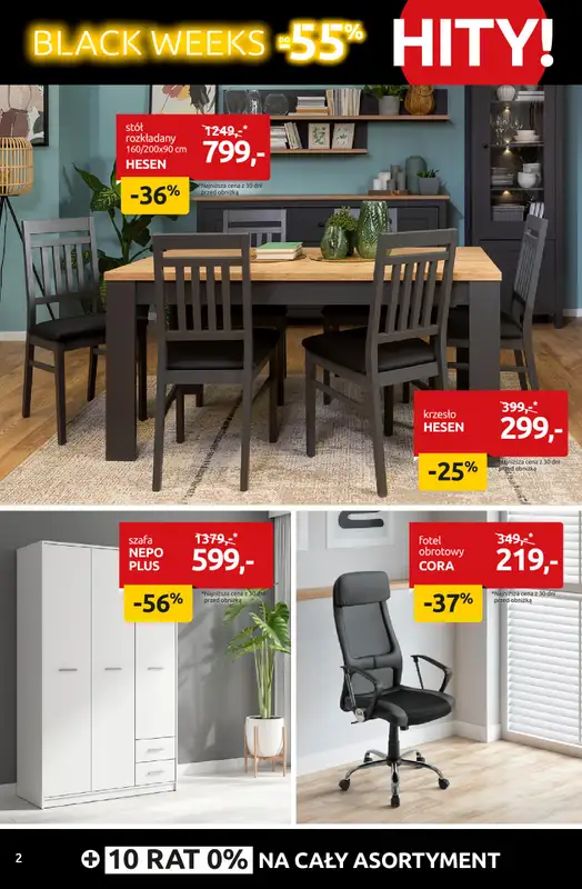 Black Red White - gazetka promocyjna Hity Black Weeks do -55%   - strona 2