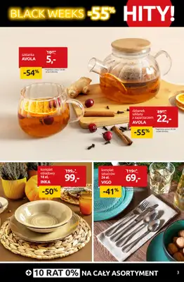 Black Red White - gazetka promocyjna Hity Black Weeks do -55%  do niedzieli 16.11 - strona 3