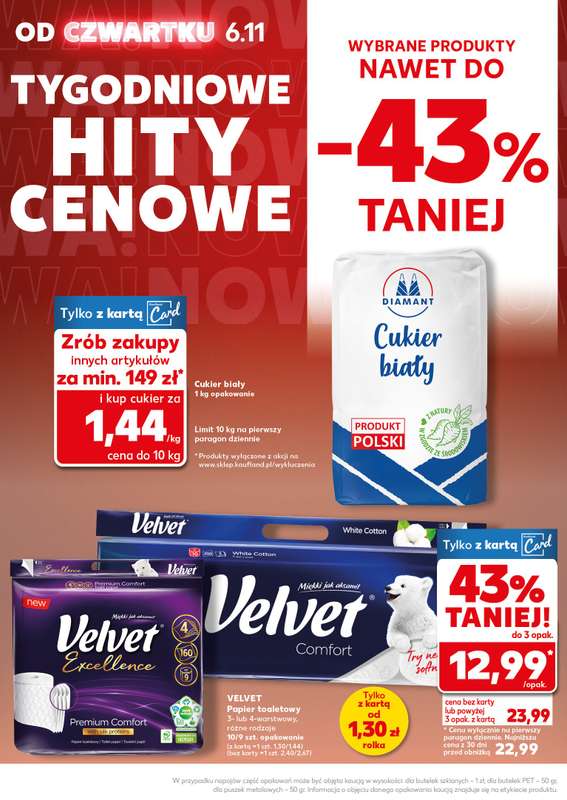 Kaufland - gazetka promocyjna Mocny Start od poniedziałku 10.11 do środy 12.11 - strona 4