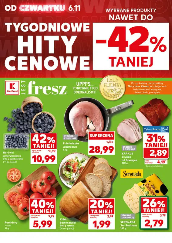 Kaufland - gazetka promocyjna Mocny Start od poniedziałku 10.11 do środy 12.11 - strona 6