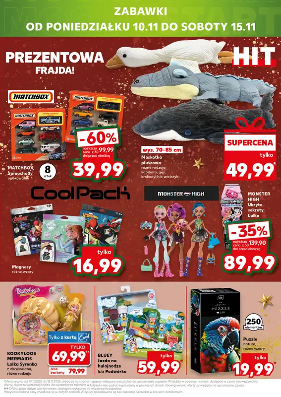 Kaufland - gazetka promocyjna Mocny Start od poniedziałku 10.11 do środy 12.11 - strona 23
