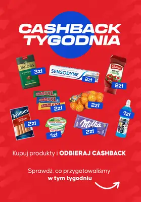 $Kasa wraca - gazetka promocyjna Kupuj produkty i odbieraj zwroty od poniedziałku 10.11 do niedzieli 16.11