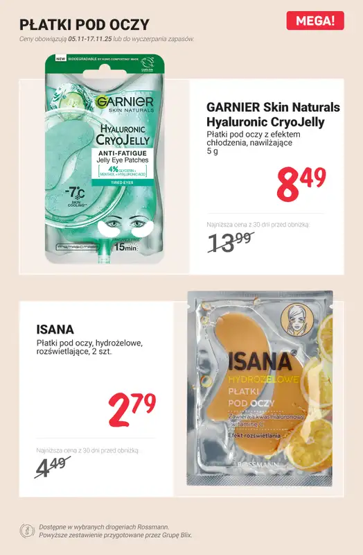 Rossmann - gazetka promocyjna Zrelaksuj się! Domowe SPA od 2,79 zł   - strona 3