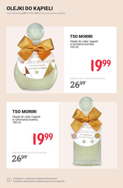 Rossmann - gazetka promocyjna Zrelaksuj się! Domowe SPA od 2,79 zł od czwartku 06.11 do poniedziałku 17.11 - strona 7