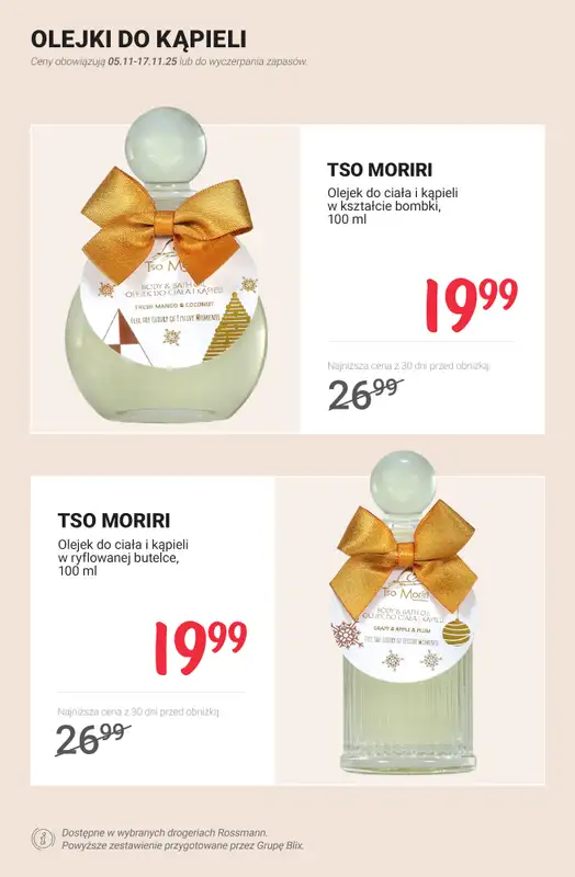 Rossmann - gazetka promocyjna Zrelaksuj się! Domowe SPA od 2,79 zł od czwartku 06.11 do poniedziałku 17.11 - strona 7