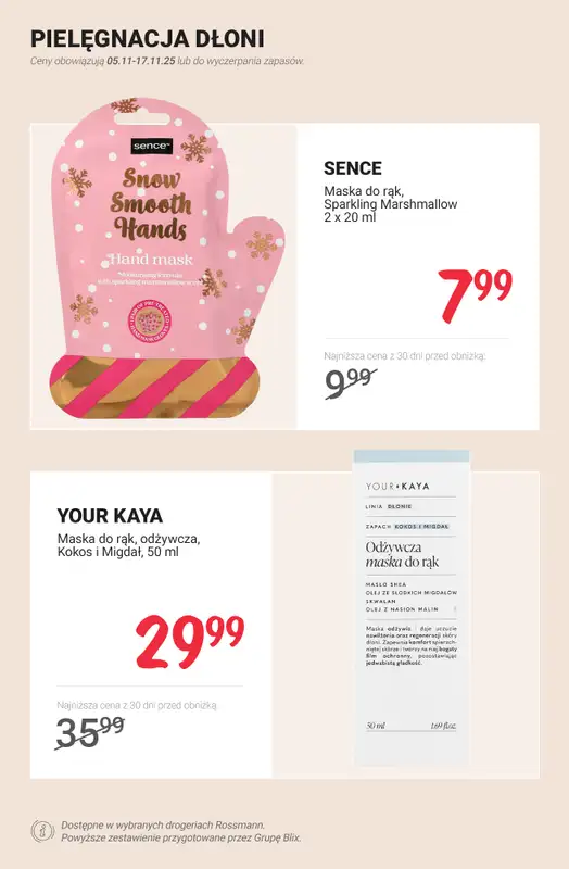 Rossmann - gazetka promocyjna Zrelaksuj się! Domowe SPA od 2,79 zł od czwartku 06.11 do poniedziałku 17.11 - strona 9