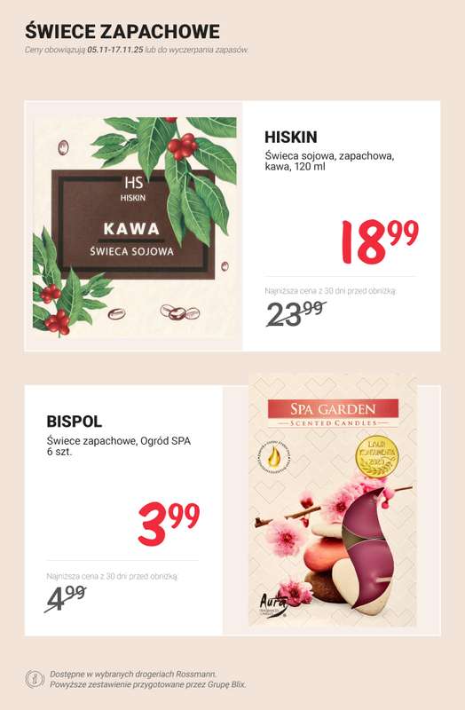 Rossmann - gazetka promocyjna Zrelaksuj się! Domowe SPA od 2,79 zł od czwartku 06.11 do poniedziałku 17.11 - strona 12
