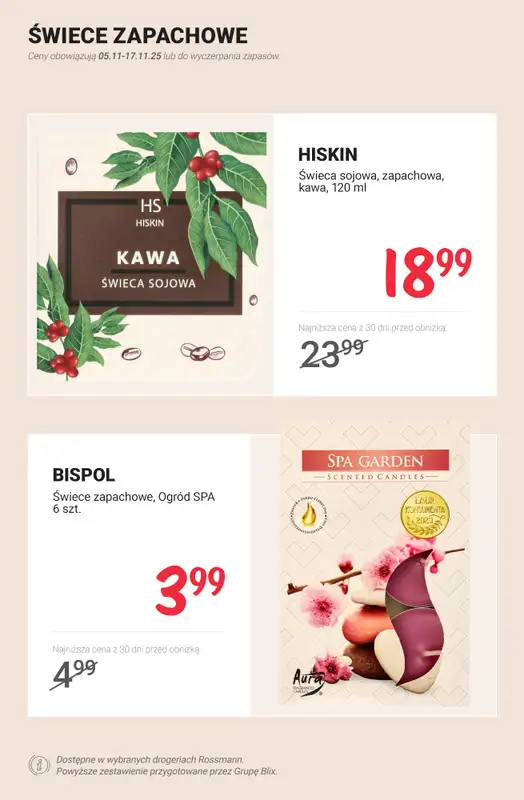Rossmann - gazetka promocyjna Zrelaksuj się! Domowe SPA od 2,79 zł od czwartku 06.11 do poniedziałku 17.11 - strona 12