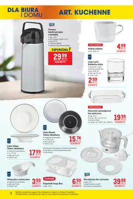 Makro - gazetka promocyjna Dla biura i domu od środy 12.11 do poniedziałku 08.12 - strona 2