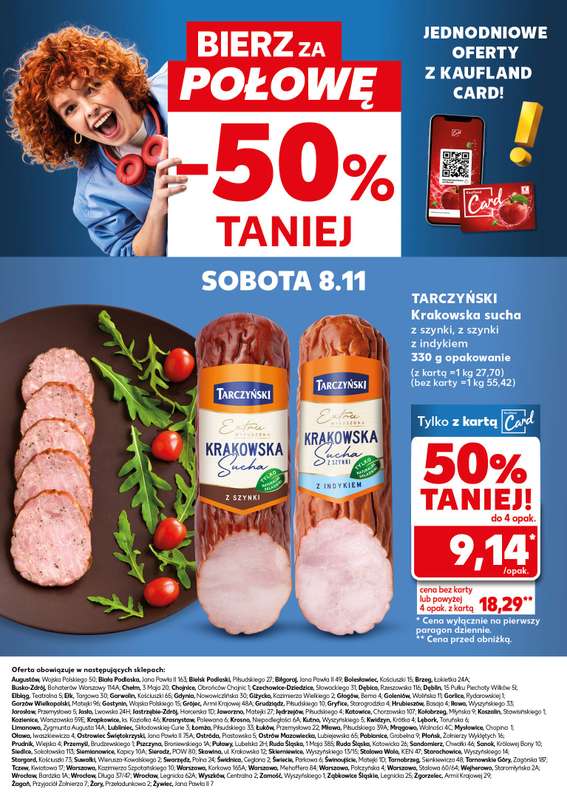 Kaufland - gazetka promocyjna Oferta Kaufland - SUPER SOBOTA od soboty 08.11 do soboty 08.11 - strona 28