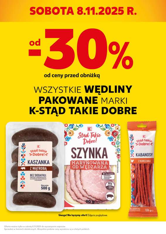Kaufland - gazetka promocyjna Oferta Kaufland - SUPER SOBOTA od soboty 08.11 do soboty 08.11 - strona 3