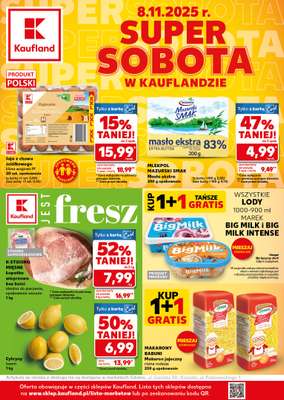 Kaufland - gazetka promocyjna Oferta Kaufland - SUPER SOBOTA od soboty 08.11 do soboty 08.11