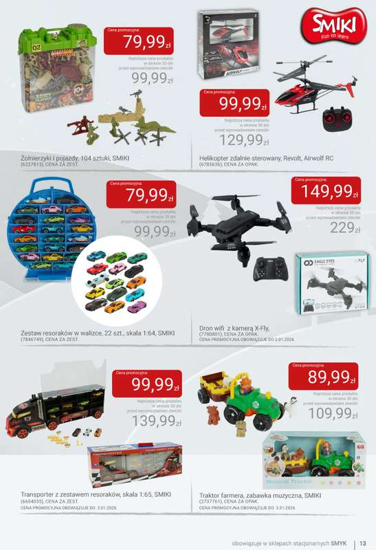 Smyk - gazetka promocyjna Katalog Smyk - BLACK WEEKS od czwartku 06.11 do wtorku 25.11 - strona 13