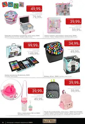 Smyk - gazetka promocyjna Katalog Smyk - BLACK WEEKS od czwartku 06.11 do wtorku 25.11 - strona 32