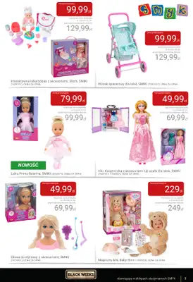 Smyk - gazetka promocyjna Katalog Smyk - BLACK WEEKS od czwartku 06.11 do wtorku 25.11 - strona 3