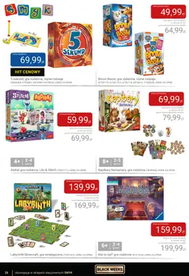 Smyk - gazetka promocyjna Katalog Smyk - BLACK WEEKS od czwartku 06.11 do wtorku 25.11 - strona 28