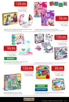 Smyk - gazetka promocyjna Katalog Smyk - BLACK WEEKS od czwartku 06.11 do wtorku 25.11 - strona 31