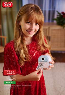 Natychmiastowy aparat drukujący w zestawie z papierem termicznym i flamastrami, SMIKI