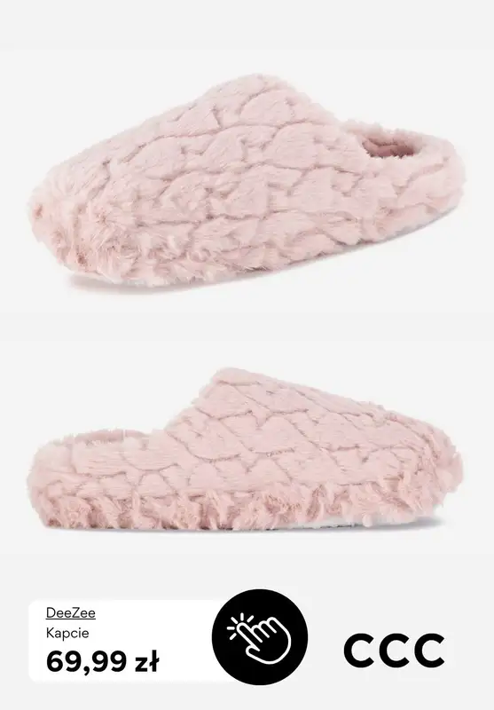 CCC - gazetka promocyjna Kapcie od 49,99 zł od piątku 07.11  - strona 6