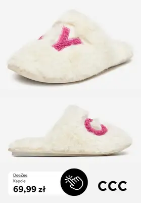 CCC - gazetka promocyjna Kapcie od 49,99 zł od piątku 07.11  - strona 5