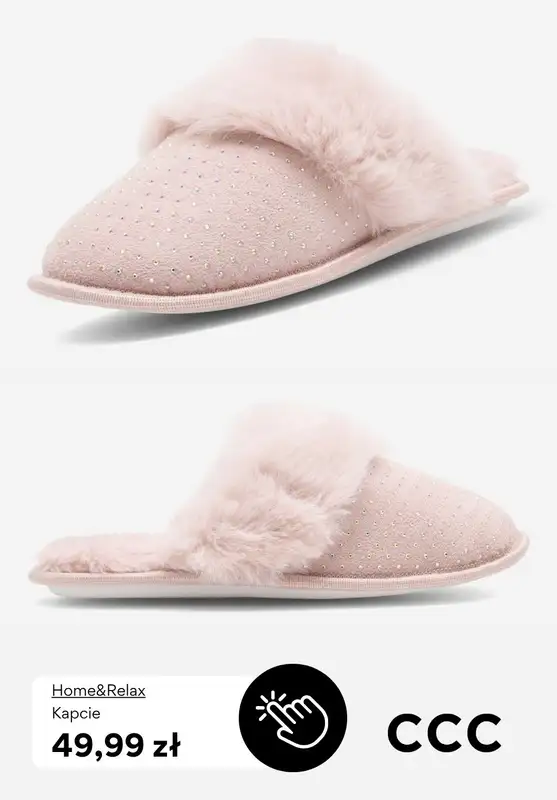 CCC - gazetka promocyjna Kapcie od 49,99 zł   - strona 2