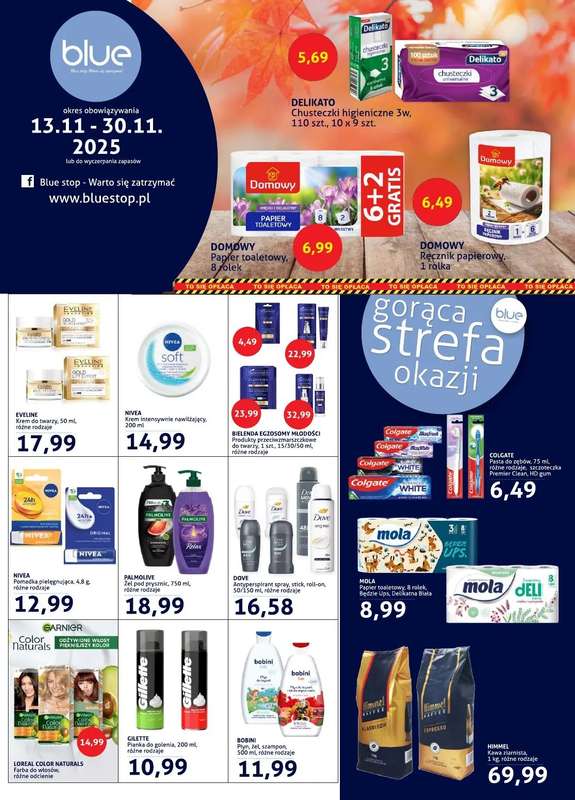Blue Stop - gazetka promocyjna Gazetka od czwartku 13.11 do niedzieli 30.11