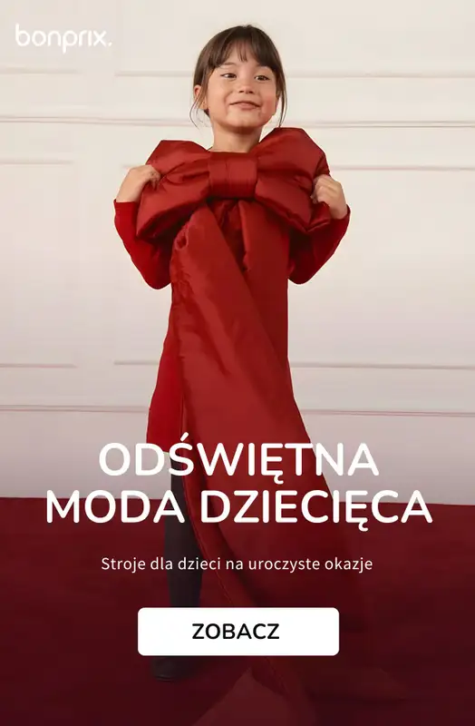 bonprix - gazetka promocyjna Moda odświętna dla dzieci od czwartku 06.11 