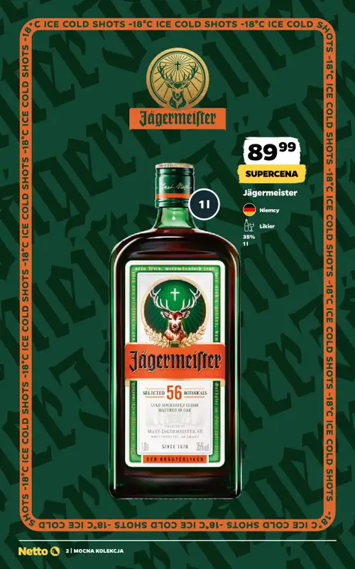 Netto - gazetka promocyjna Mocna Kolekcja - Alkohole Mocne od poniedziałku 10.11 do soboty 22.11 - strona 2
