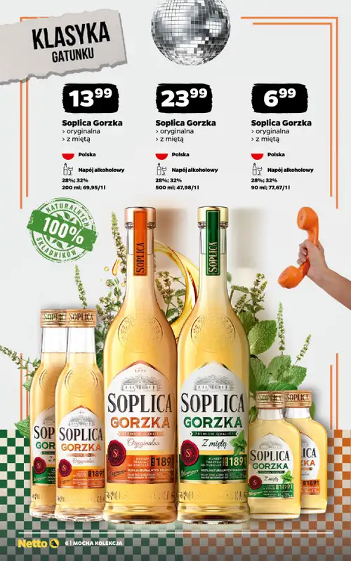 Netto - gazetka promocyjna Mocna Kolekcja - Alkohole Mocne od poniedziałku 10.11 do soboty 22.11 - strona 6