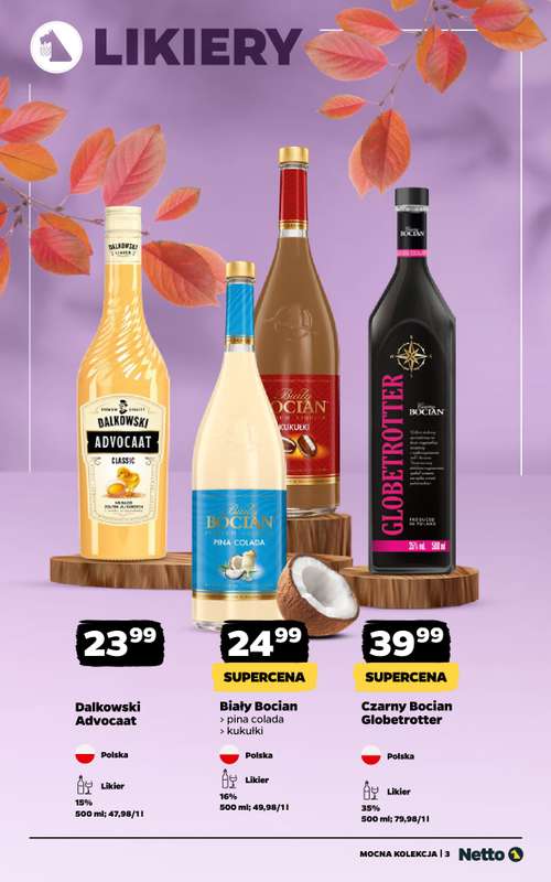 Netto - gazetka promocyjna Mocna Kolekcja - Alkohole Mocne od poniedziałku 10.11 do soboty 22.11 - strona 3