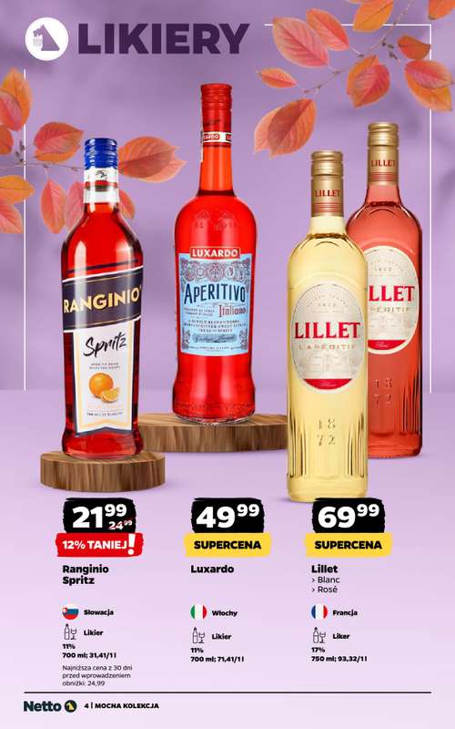 Netto - gazetka promocyjna Mocna Kolekcja - Alkohole Mocne od poniedziałku 10.11 do soboty 22.11 - strona 4