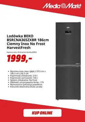 Media Markt - gazetka promocyjna -50% na drugi tańszy produkt Beko od czwartku 06.11 do niedzieli 16.11 - strona 7
