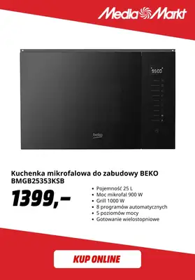 Media Markt - gazetka promocyjna -50% na drugi tańszy produkt Beko od czwartku 06.11 do niedzieli 16.11 - strona 6