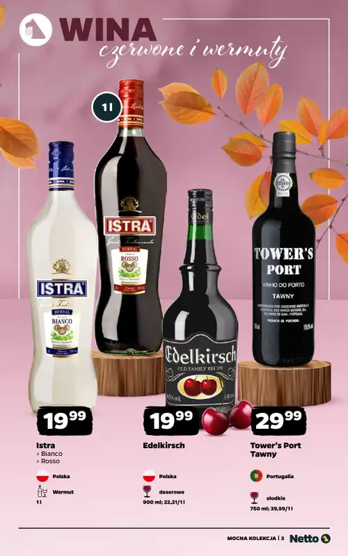Netto - gazetka promocyjna Mocna Kolekcja - Wina od poniedziałku 10.11 do soboty 22.11 - strona 3