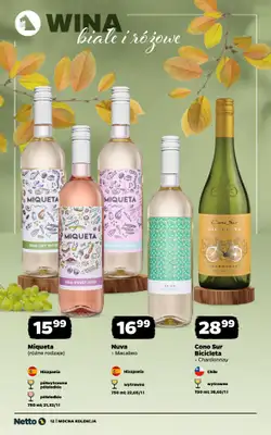 Netto - gazetka promocyjna Mocna Kolekcja - Wina od poniedziałku 10.11 do soboty 22.11 - strona 12